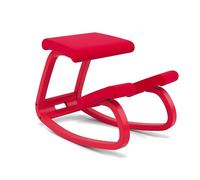 Varier Variable Balans Chaise Ergonomique Monochrome Poppy Coquelicot Mouvement Naturel Posture Bureau Maison Etude Garantie Qualite 10 Ans