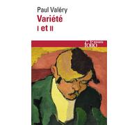 Variété I et II - Paul Valéry - Gallimard - Livre