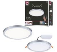 VariFit Panneau encastré LED 3-Step-Dim Areo IP44 rond 175mm 13W 1200lm 4000K Chrome mat gradable Chrome mat