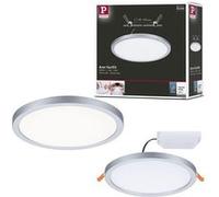 VariFit Panneau encastré LED Areo IP44 rond 175mm 13W 1200lm 4000K Chrome mat Chrome mat