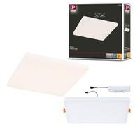 Paulmann 79949 panneau LED panneau encastré Veluna VariFit Edge 200x200mm carré Blanc chaud Blanc synthétique système d'éclairage 3000K