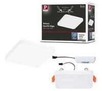 Paulmann 79935 panneau LED panneau encastré Veluna VariFit Edge 90x90 mm carré blanc lumière du jour Blanc synthétique système d'éclairage 4000 K
