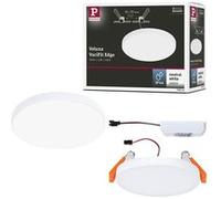 Paulmann 79932 Panneau encastrés LED Veluna VariFit Edge rond 90 mm blanc lumière du jour blanc matière plastique Système d'éclairage 4000 K