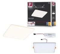Paulmann 92395 EB Panel Veluna VariFit Luminaire à LED encastrable 17 W satin