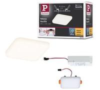 VariFit Panneau encastré LED Veluna IP44 carré 75x75mm 4,5W 360lm 3000K Satiné