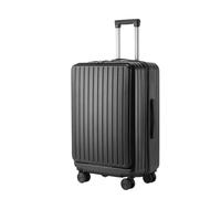 Varigne à ouvrage Avant Multifonctionnel Cadre en Aluminium à Ouverture Avant, Valise de Cabine Portable de 22 Pouces, Valise de Valise de Chariot