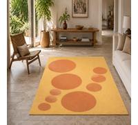 VARIKASHOM Tapis de Bain, 50 x 80 cm, Beige géométrique Moderne Taupe, Tapis d'entrée intérieur, Salon Chambre, Décoratif Chaise Canapé,