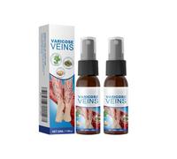 Varikose Venen Spray 2Pack, Soulagement Rapide Des Jambes Lourdes Et Fatiguées, Apaise Les Gonflements Et L’Inconfort, Spray De Soin Pour Les Jambes, Pour Des Jambes Légères Et Dégourdies