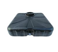 Varile Douche de jardin 50 l avec pommeau de douche en polyéthylène, douche solaire