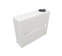 Varile NEO Réservoir vertical | Résistant au transport | Convient à un usage alimentaire | Pour bateau, camping-car, remorque (blanc, 400 l)