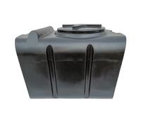 Varile Réservoir d'eau Potable 200L Noir | sans BPA | Filetage en Laiton 3/4" intégré | Made in EU | Convient pour Les Aliments