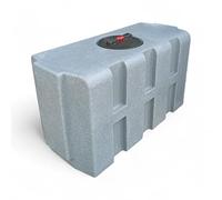 Varile Réservoir d'eau Potable Bleu 240 / 350l - Résistant au Transport - Convient à Un Usage Alimentaire - pour Bateau, Camping-Car, remorque (240 L, Granit)