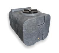 Varile Réservoir d'eau potable de 100 l, gris, aspect pierre, sans BPA, filetage en laiton 3/4" intégré, fabriqué en UE, adapté à un usage alimentaire (granit)