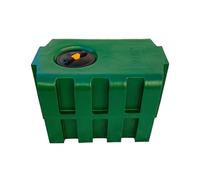 Varile Réservoir d'eau potable de 130 l, résistant au transport, adapté à un usage alimentaire, pour bateau, camping-car, remorque (vert)