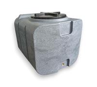 Varile Réservoir d'eau potable de 200 l, aspect granit/pierre, convient à un usage alimentaire, sans BPA, résistant aux UV, avec filetage en laiton 3/4" pour une utilisation polyvalente