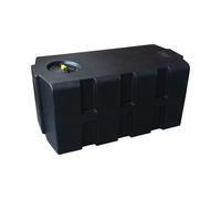 Varile Réservoir d'eau Potable de 350 l, résistant au Transport, adapté à Un Usage Alimentaire, pour Bateau, Camping-Car, remorque (Bleu) (Noir)