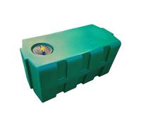 Varile Réservoir d'eau Potable de 350 l, résistant au Transport, adapté à Un Usage Alimentaire, pour Bateau, Camping-Car, remorque (Bleu) (Vert)
