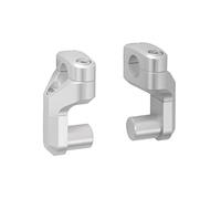 VARIO Bar Back For Ř 28 mm Handlebar SW-MOTECH Up/Back Variable. Silver