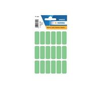 Vario - Papier - mat - adhésif permanent - vert - 12 x 34 mm 90 étiquette(s) (5 feuille(s) x 18) étiquettes