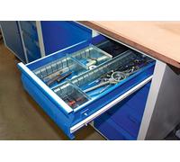 Variofit Kit de compartimentation des tiroirs pour servante d'atelier zsw-985.00