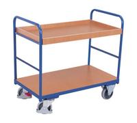 VARIOfit VARIOfit Chariot à étages bas 1 200 × 800 mm 1 tablette et 1 plateau Quantité:1