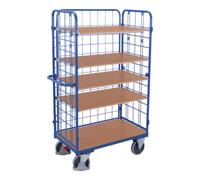 VARIOfit VARIOfit Chariot à étages haut 1 000 × 600 mm 5 plateaux 3 côtés Quantité:1