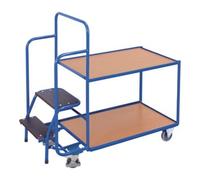VARIOfit VARIOfit Chariot de préparation avec 2 plateaux bas Quantité:1
