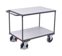 VARIOfit VARIOfit Chariot de table ESD lourd avec 2 plateaux 1 000 × 700 mm Quantité:1