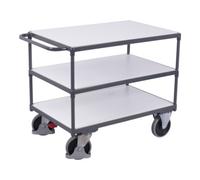 VARIOfit VARIOfit Chariot de table ESD lourd avec 3 plateaux 1 000 × 600 mm Quantité:1