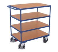 VARIOfit VARIOfit Chariot de table lourd avec 4 plateaux 1 000 × 700 mm Quantité:1