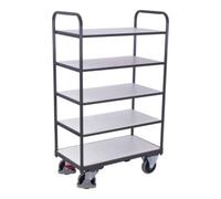 VARIOfit VARIOfit Chariot ESD haut 5 plateaux 1 000 × 700 mm Quantité:1