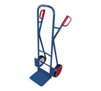 VARIOfit VARIOfit Diable en tube d'acier avec pelle rabattable, pneus pleins, pelle 320 × 255 mm Quantité:1