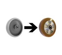 VARIOfit VARIOfit Roues en polyuréthane 92° Shore/jeu Quantité:1