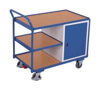VARIOfit VARIOfit Servante d’atelier avec 3 plateaux et 1 armoire Quantité:1