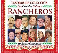 VARIOS ARTISTAS - TESOROS DE COLECCION "LOS GRANDES SOLISTAS RANCHEROS" 60 EXITOS ORIGINALES 'S JAVIER SOLIS, JORGE NEGRETE, ANTONIO AGUILAR, LUIS AGUILAR, JULIO ALDAMA Y MAS...
