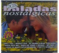 VARIOS - BALADAS NOSTALGICAS 24 HITS 2CD,S