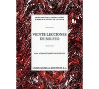 Varios Veinte Lecciones De Solfeo / Recueil