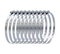 VARIOSAN Jeu de Collier pour tuyau 11091, 10 pièces, plage de serrage 100-120 mm, largeur de bande 9 mm, W1