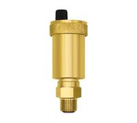 VARIOSAN Purgeur rapide automatique 12104, 3/8", en laiton nu, forme étroite, avec valve de montage