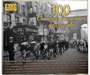Various - 100 Chansons Francaises de Legendes