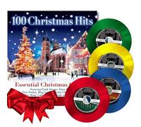 Various - 100 Christmas Hits - Ultimate Holiday Music Collection Featuring Frank Sinatra, Bing Crosby, Nat King Cole, Dean Martin, Elvis Presley Amazon Exclusive 2026 [4CD]