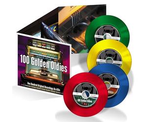 Various - 100 Golden Oldies Featuring Elvis Presley, Etta James, The Beach Boys, The Everly Brothers, Sam Cooke and many more! [4 CD]