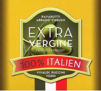 Various - 100% Italien Extra Vergine - Musik und Rezepte