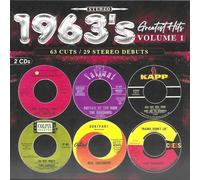 VARIOUS - 1963'S Greatest Hits V1, 63 CU(2CD)