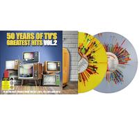 Various - 50 Years of TV's Greatest Hits 2-2LP 30cm Mouchetés
