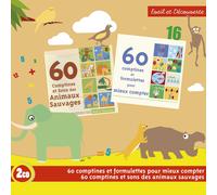 Various 60 Comptines Et Formulettes Pour Mieux Compter (CD)