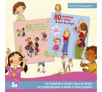 Various - 80 Comptines A Mimer Et Jeux De Doigts / 60 Comptines Pour La Danse Et L'Eveil Corporel (Coffret 2 CD)