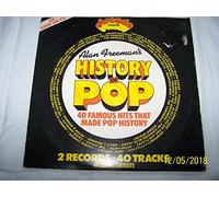VARIOUS - ALAN FREEMAN"S HISTORY OF POP VOL 1 AND VOL 2 VINYL DOUBLE LP VG