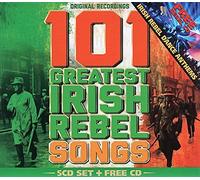 Various Artists - 101 Greatest Irish Rebel Songs + Free Irish Rebel Dance Anthems CD [5 CD Set + Free CD]