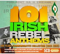 Various Artists - 101 Irish Rebel Anthems (100 Years Commemorative Collection) 5 CD Box Set [Import]